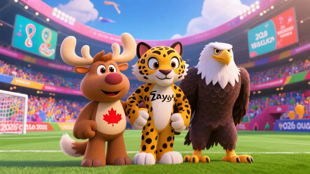 揭秘2026世界杯吉祥物：Maple、Zayu与Clutch背后的文化密码与狂欢寓意